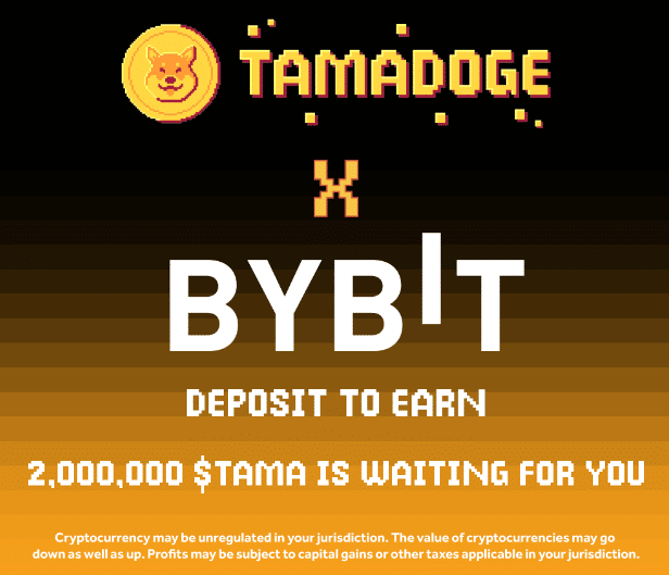 Listagem Tamadoge na Bybit hoje, 27 de abril, prêmio ‘4m TAMA Giveaway’, CEO revela mais CEXs e lançamento de aplicativos em um “futuro próximo”
