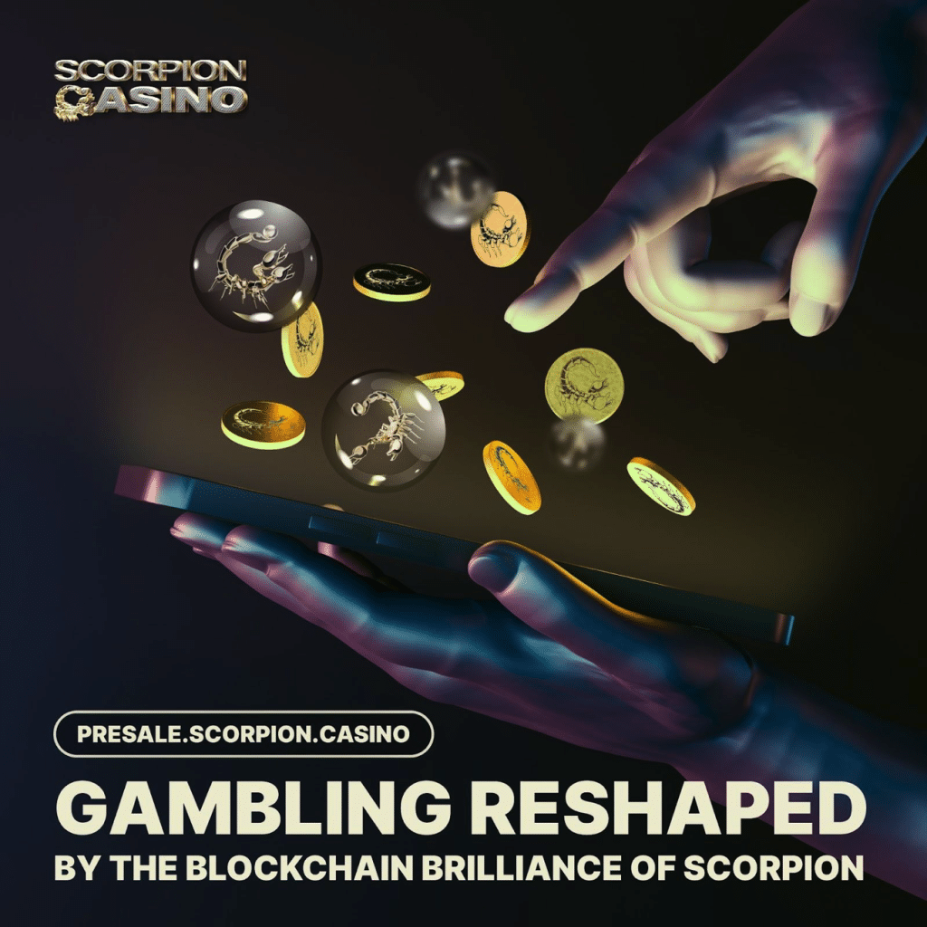 Scorpion Casino é o primeiro projeto a oferecer recompensas em USDT durante a pré-venda