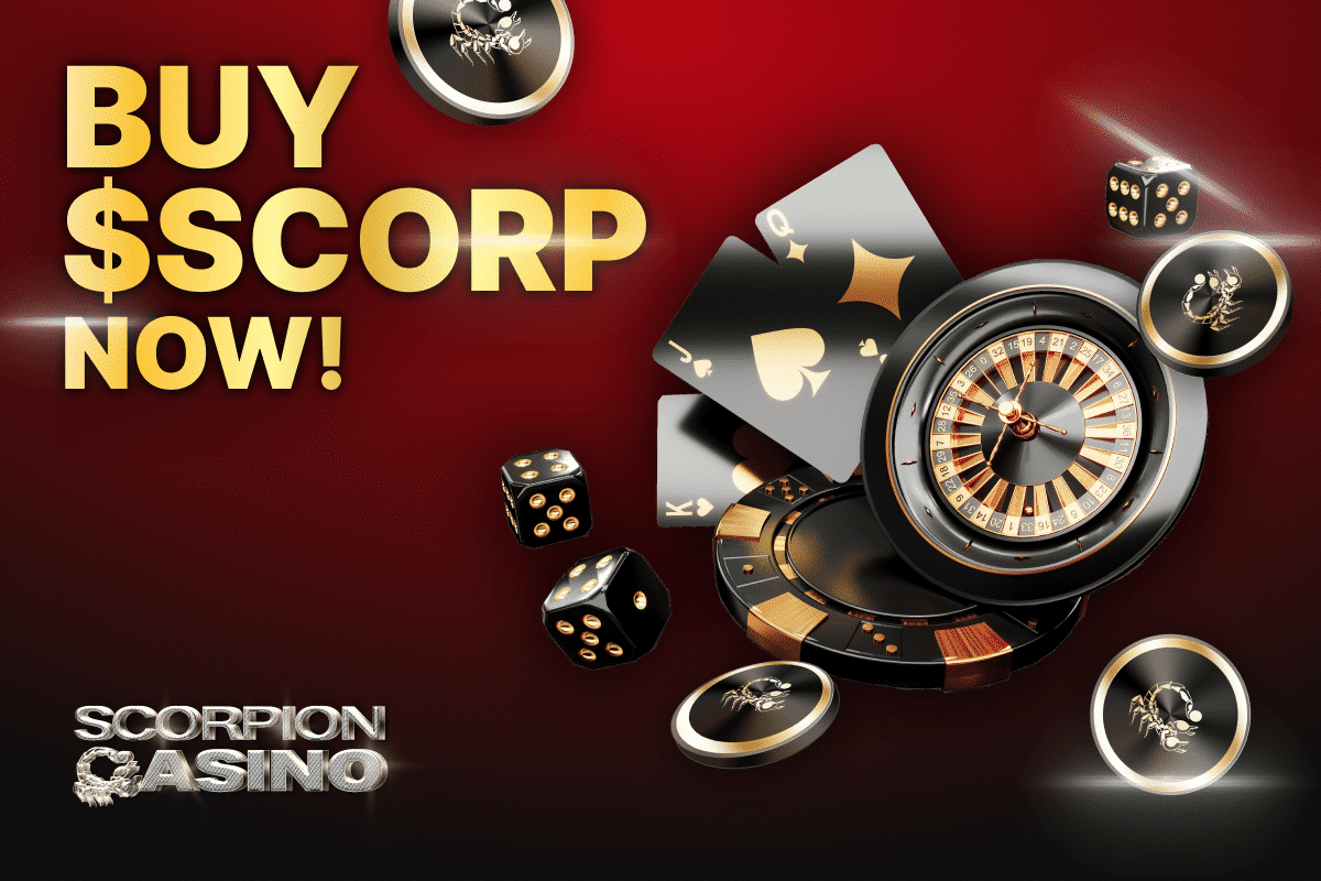 Scorpion Casino (SCORP) avança em direção ao marco de pré-venda de US$ 10 milhões