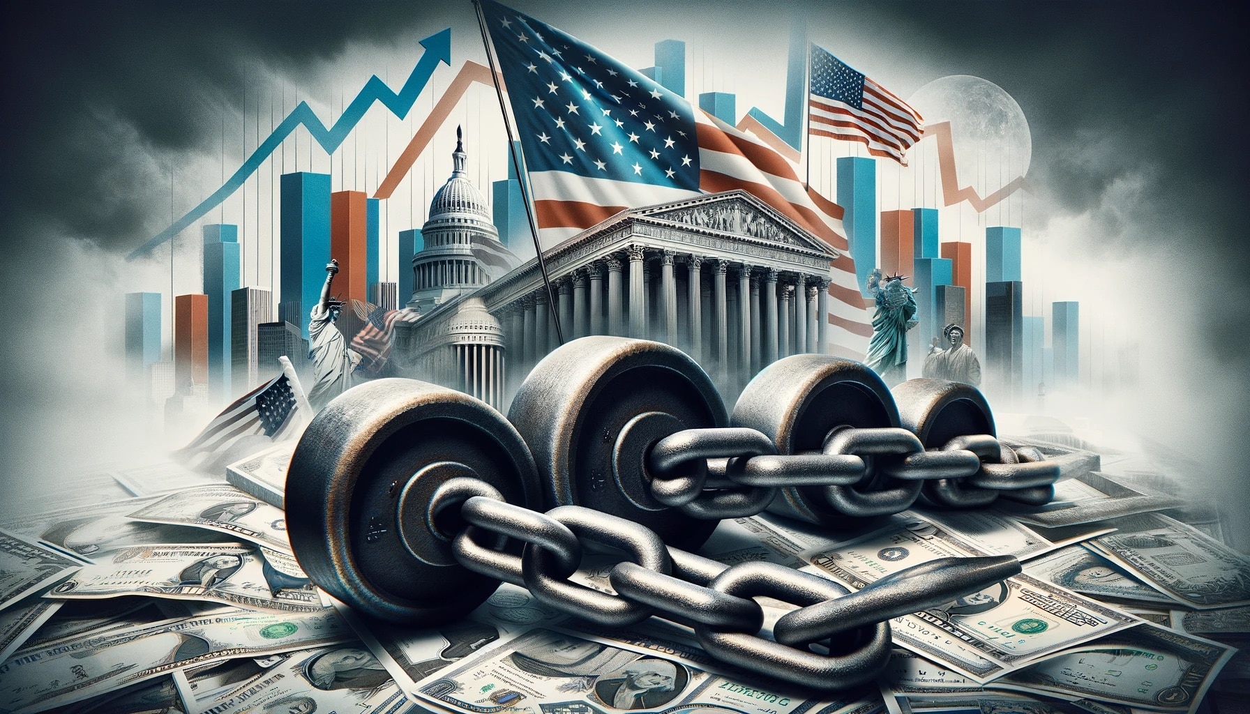 Dívida dos EUA bate recorde de US$ 34 trilhões e ameaça a economia do país