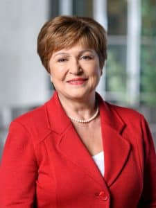Kristalina Georgieva, diretora do FMI